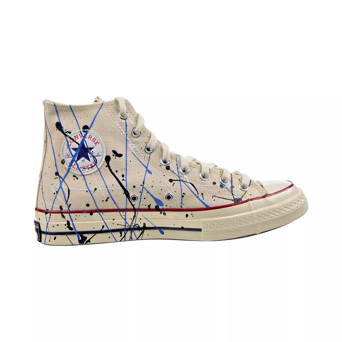 Converse splatter paint shoes deals