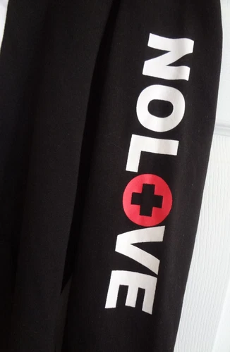 EMINEM RECOVERY SWEATSHIRT HOODIE LARGE SLIM SHADY NO LOVE CONCERT TOUR SOUVENIR