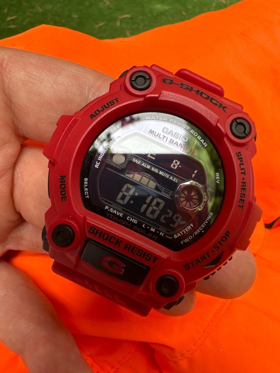Casio G-Shock Burning Red Entire line up Gw-6900Rd-4Jf + Gw Casio G-Shock Burning Red Entire line up Gw-6900Rd-4Jf + Gw