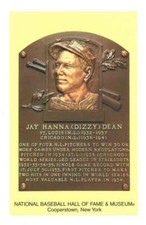 2003 Hall of Fame Cooperstown Postcards #JHD Jay Hanna Dean Cardinals