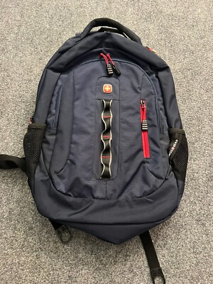 Swiss Gear Wenger Backpack with Laptop Section  Navy Blue Clean
