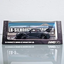 INNO64 Nissan GT-R R35 LBWK Super Silhouette 35GT-RR Full Carbon 1/64