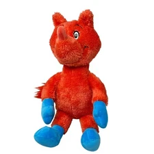 Dr. Seuss Kohls Cares Fox In Socks Plush Toy 2023 Red Blue Soft Stuffed Animal