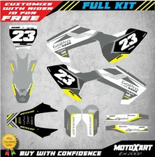 Decal kit fitsHusqvarna_TC_FC_FS_125+_2016_2017_2018 SHADES STYLE sticker kit
