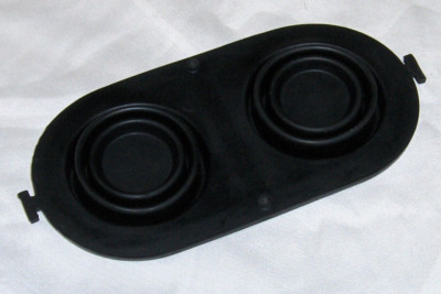 Master Cylinder Cover Replacement Rubber Gasket for GM Chevy Bail Top Chrome