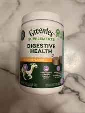 Greenies Supplements Digestive Health For Dogs Chicken Flavor 15.6 oz 80 Ct