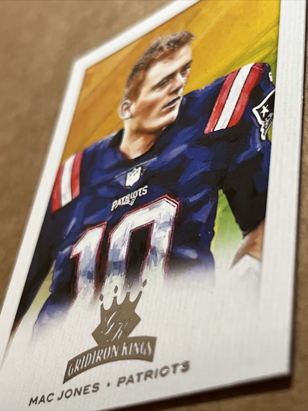 Mac Jones RC 2021 Panini Chronicles Gridiron Kings Football Card