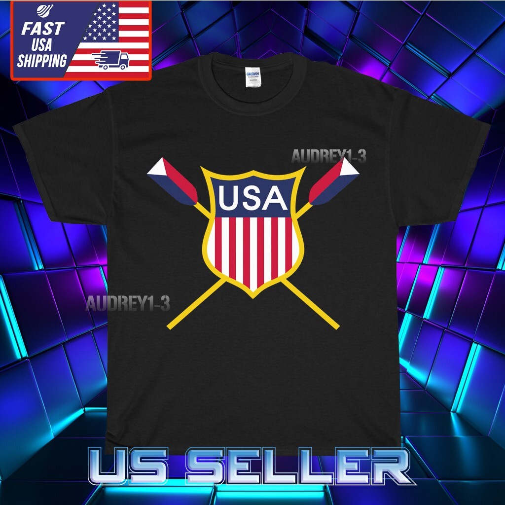 FILA NUOVA T SHIRT TEAM USA US LOGO CANOTTAGGIO UNISEX DIVERTENTE AMERICANA USA TAGLIA S 5XL