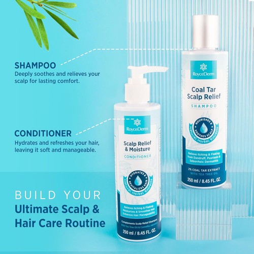 RoyceDerm Coal Tar Dandruff Shampoo: Extra Strength 2% Coal Tar Extract - Picture 7 of 8