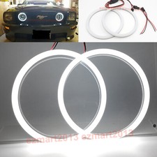 For Ford Mustang Gt 05-12 Fog Light Cotton Led Halo Rings Angel Eyes Lamp Drl