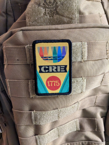 US Military meme crayon eater 2"x3" hook & loop tactical military morale patch