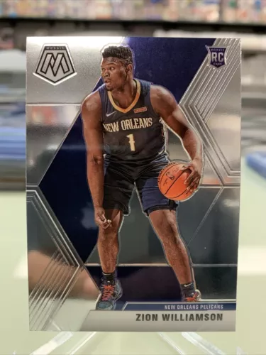 2019-20 Panini Mosaic #209 Zion Williamson Rookie Card RC