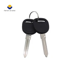 2 Pack New Ignition Bow Tie Key Uncut Blade Blank For GM Chevy Truck