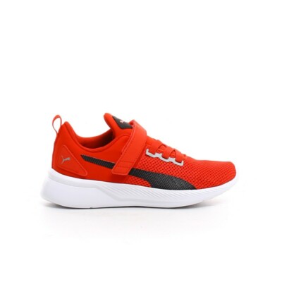 Puma Kinderschuhe Flyer Runner 193294 01 rot Sport Turnschuhe Riss
