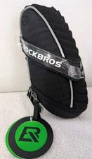 ROCKBROS Bolsa de Cola de Bicicleta Impermeable Sillín Bolsa de Asiento Reflectante Bolsas de Ciclismo Negro