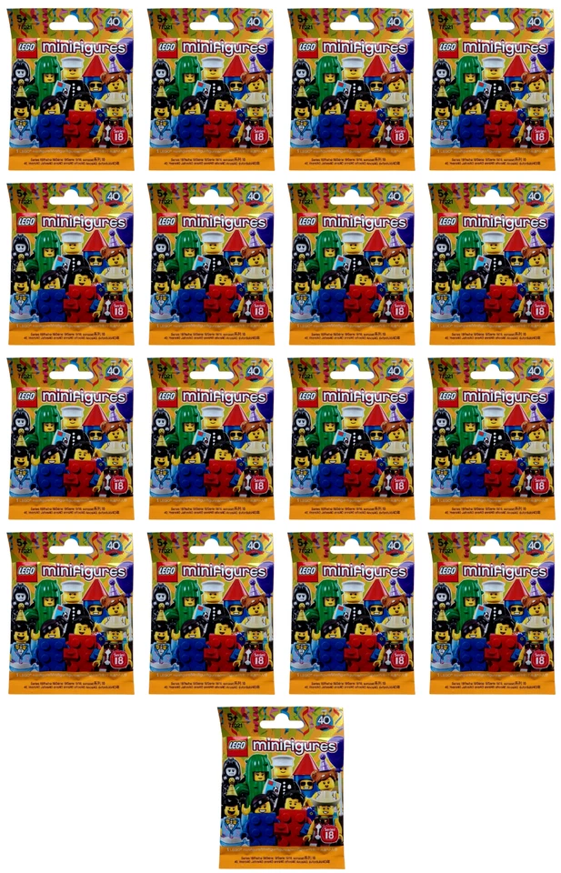 Juego completo de (16) minifiguras Lego serie 18 71021 nuevas selladas de fábrica 2018 Foto 2 de 4