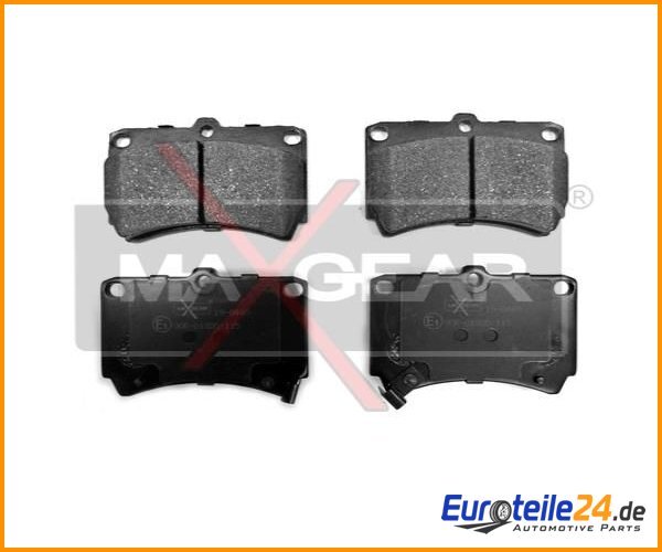 Bremsbelagsatz, Scheibenbremse Maxgear 19-0440 FüR Mazda Kia-image