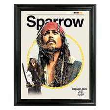 Jack Sparrow Framed Sports Art Photo by Thomas Maxwell