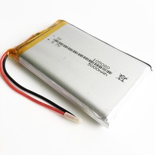 3.7V 5000mAh LiPo Polymer Rechargeable Battery For Power Bank Tablet PC 105080