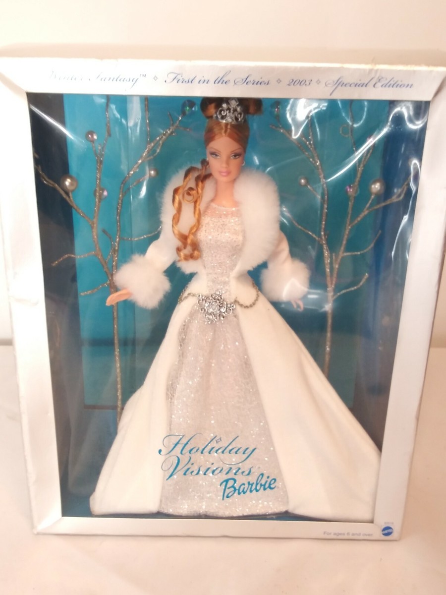 Barbie Holiday Visions Winter Fantasy First In Series 2003 Special