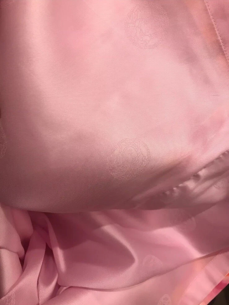 Abito acquerello stampa Versace IT 40 US 4 rosa