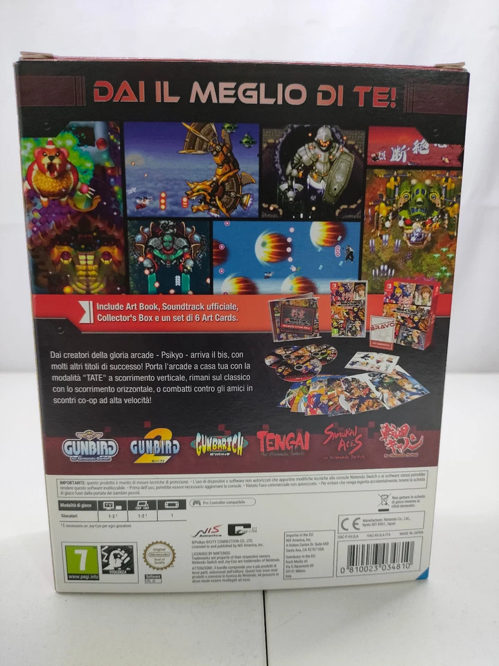 PSIKYO SHOOTING STARS BRAVO , SPECIAL EDITION, NINTENDO SWITCH , USATO - Immagine 3 di 4
