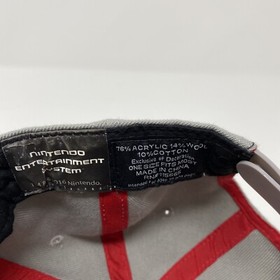 Nintendo Classic NES Controller Snapback Hat Gray One Size Pre-Owned ( Clean )