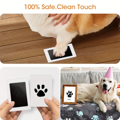 Dog and Cat Paw Prints Inkless Printing Pad Kit,Homemade Inkless Paw Printing - Picture 3 of 9