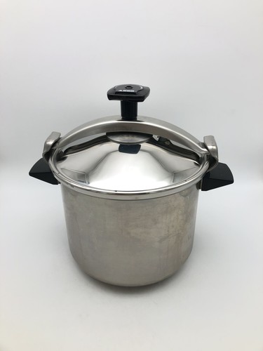 SEB Schnellkochtopf 12L, Edelstahl, Induktion, 8-12 Pers., Frankreich, P0531700
