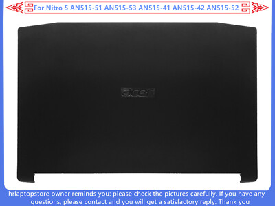 For Acer Nitro 5 AN515-51 AN515-52 AN515-42 53 41 LCD Back Cover / Bezel / Hinge