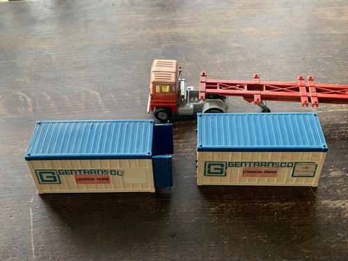 Vintage Streichholzschachtel Scamell Traktor K 17 Superkings 1973 Druckguss Modell LKW - Bild 5 von 9