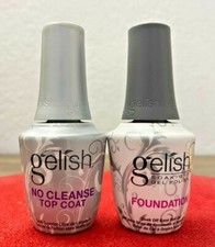 Base de base de esmalte en gel GELISH + SIN LIMPIEZA capa superior - AUTÉNTICA -0,5 oz