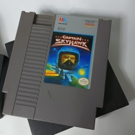 Lote de juegos Nintendo NES Captain Skyhawk servicio silencioso aut&eacute;ntico probado funcionando