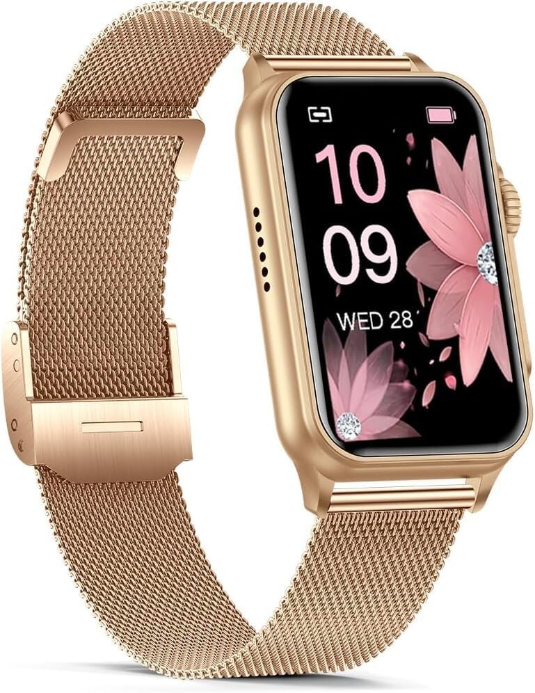 FITVII Nexa Fitness Tracker Answer/Make Calls, Smart Watch with Blood Pressure,