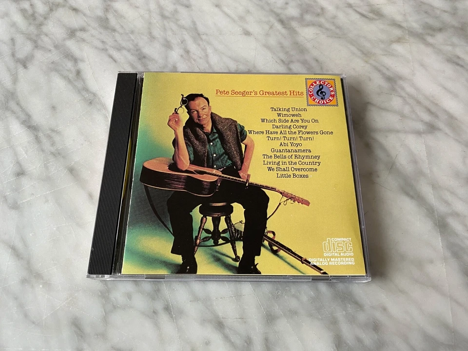 Pete Seeger Greatest Hits CD DADC PRESS! ORIGINAL Columbia CK 9416 The Weavers Foto 3 de 4