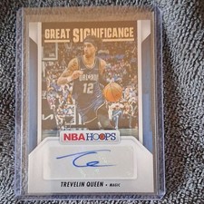 Panini 2024-25 NBA Hoops Trevelin Queen Orlando Magic Autograph #GS-TQM