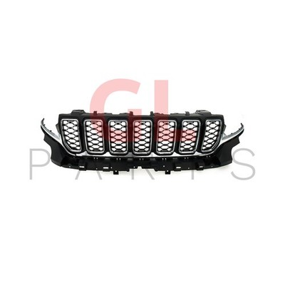 FÜR JEEP GRAND CHEROKEE WL 2021- KÜHLERGRILL Schwarz 7GS66LSIAA
