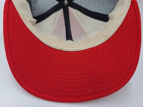 Vintage Tampa Bay Bandits AJD Lucky Stripes Mesh Trucker Snapback Hat Cap USFL - Bild 12 von 15
