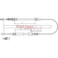 Metzger 11.5769 Seilzug Feststellbremse FüR Opel Tigra Corsa X01 X04