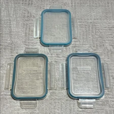 SnapWare Lid replacement 2 or 3 cups rectangleCompatible Pyrex glass container