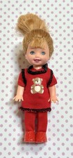 Mattel Barbie Kelly Club Muñeca en Rojo Conjunto Ropa Zapatos