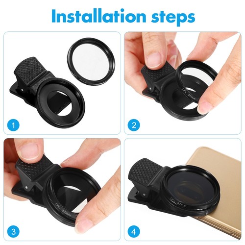 Mobile Phone Lens Polarizer Circular Polarizing Filter Cell Camera - 第 6/10 張圖片