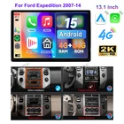 13.1" Android 15 Car Stereo 4+64G for Ford Expedition 2007-14 Tesla Style  Radio