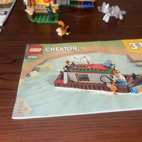 Retired Lego Creator 3n1 Outback Cabin Complete With Box And Books