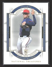 2024 Panini National Treasures Hurston Waldrep #95 RC /99