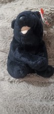 VINTAGE 2000 TY ORIGINAL BEANIE BABY CINDERS THE BEAR PRISTINE RETIRED Very Good