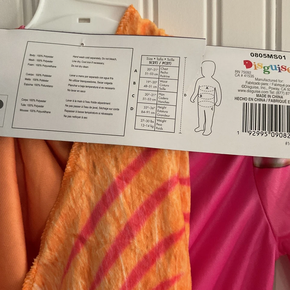 Ginny Clásico Disney Junior Super Gatitos Disfraz Elegante Halloween Niño 2T Foto 4 de 4