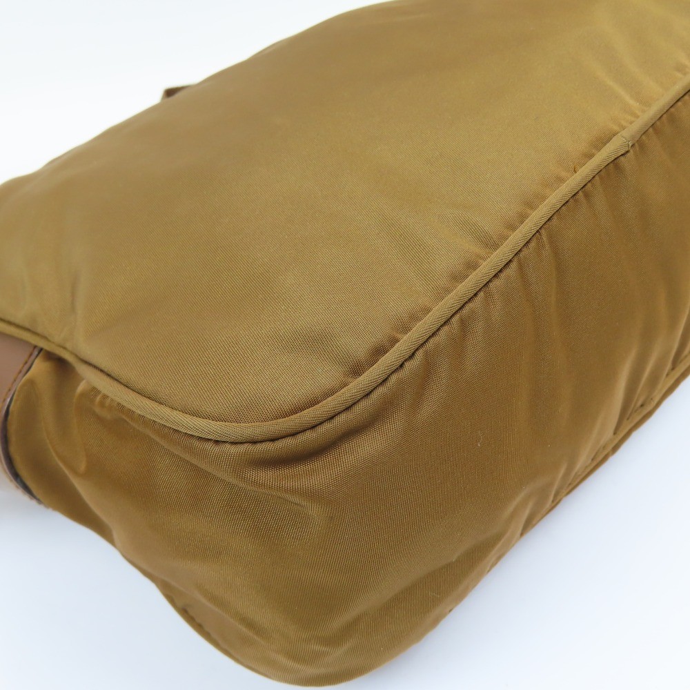 PRADA  BT0166 Triangle Logo Crossbody Bag Vintage Shoulder Bag Brown 101730 thumbnail 6