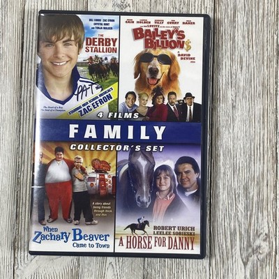 Family Collector's Set 2008 DVD 4 Films Zac Efron Dean Cain Robert Urich