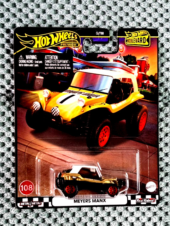 Mattel Hot Wheels Premium Boulevard Meyers Manx (GJT68) - Nip